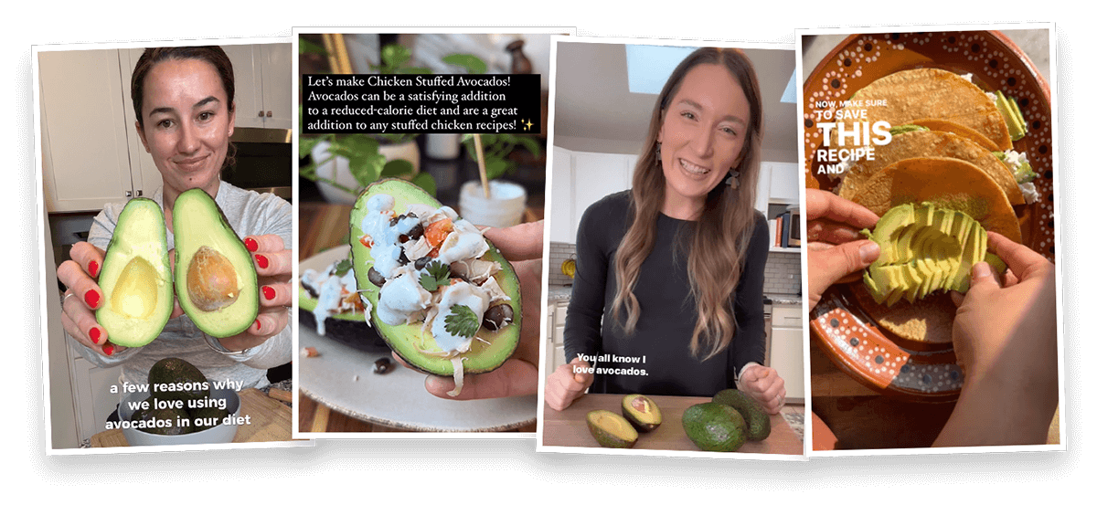 Avocado influencers