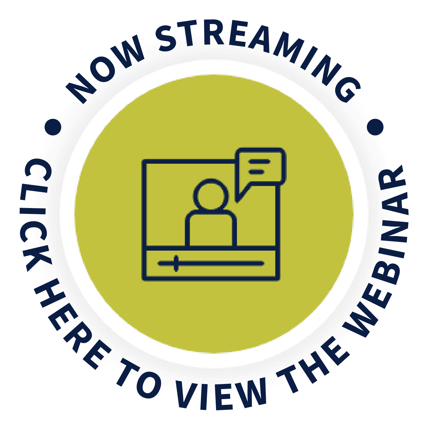 Now Streaming: Click here to view the webinar