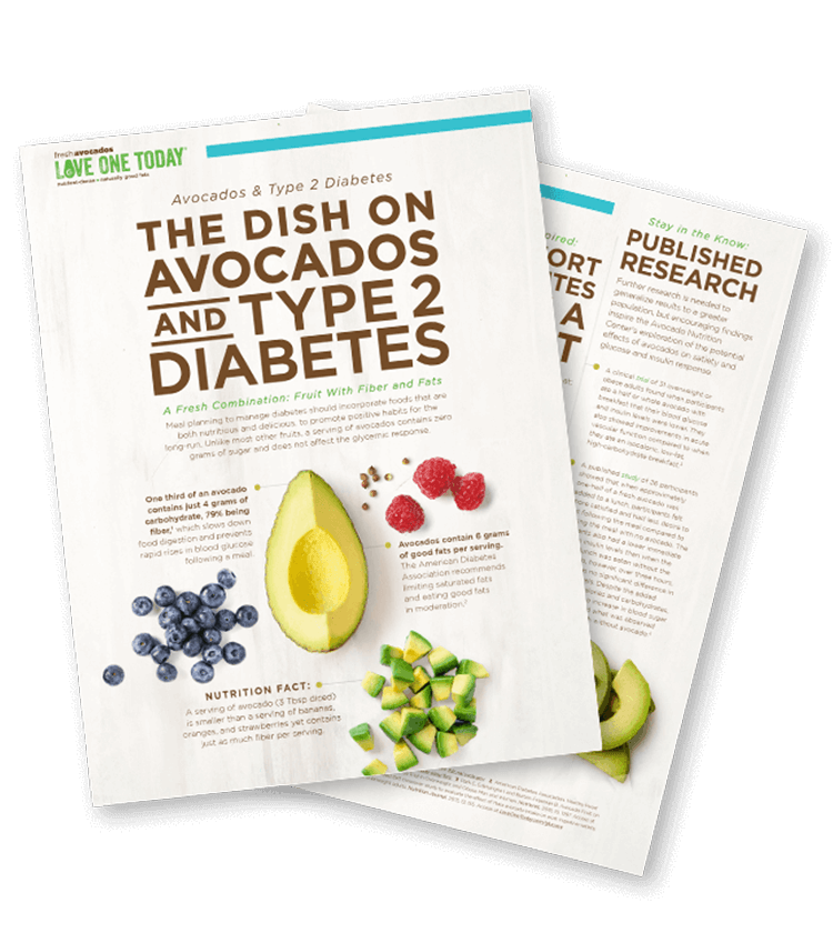 Love One Today - The Dish on Avocados and Type 2 Diabetes