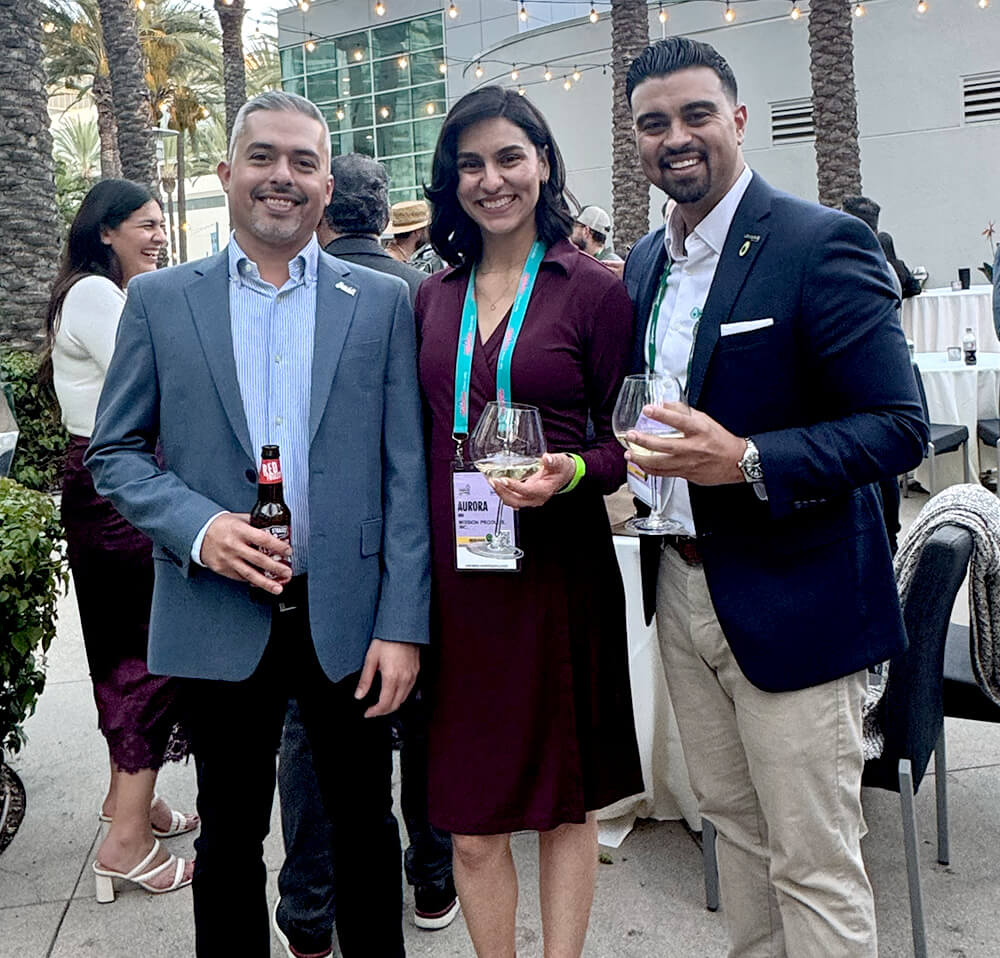 IFPA 25 BOLD reception event photo